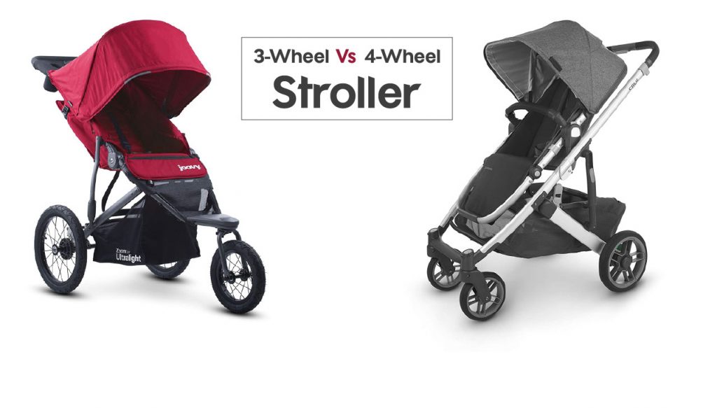 4 wheel vs 3 wheel stroller